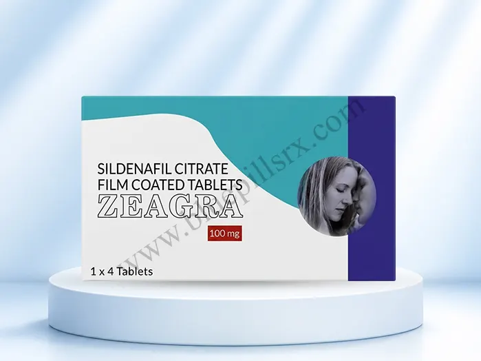 Zeagra 100mg Tablet - Sildenafil